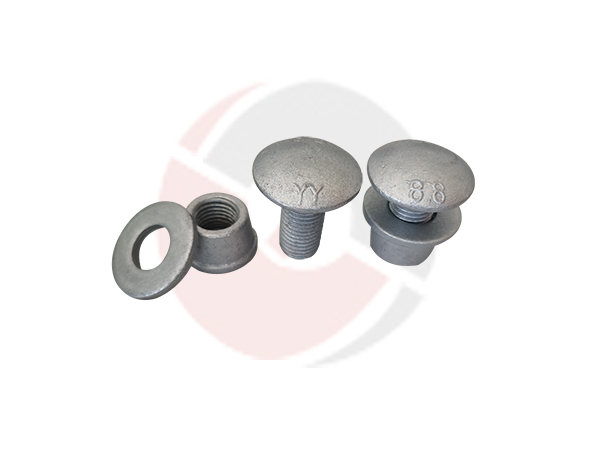 锥形螺母防盗拼接螺栓